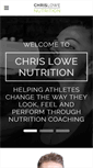 Mobile Screenshot of chrislowenutrition.com